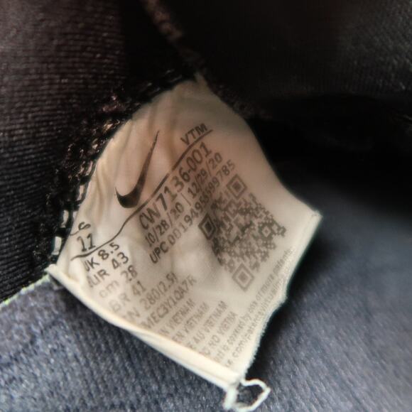 Nike Shoes Womens 11 React Infinity Run Sneakers Athletic Trainer Running Black - Picture 16 of 16